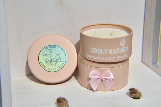 Mini Local Cardamom, Iris & Woody Soy Candles