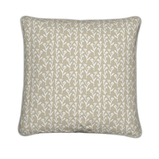 Ivy Manor Throw Pillow in Oat