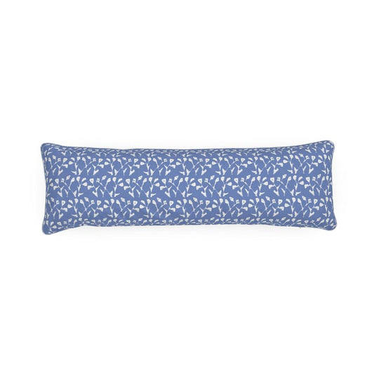 Genevieve Bolster Pillow in Blue
