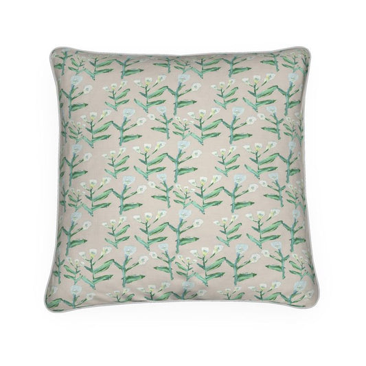 Sydney Throw Pillow in Cream