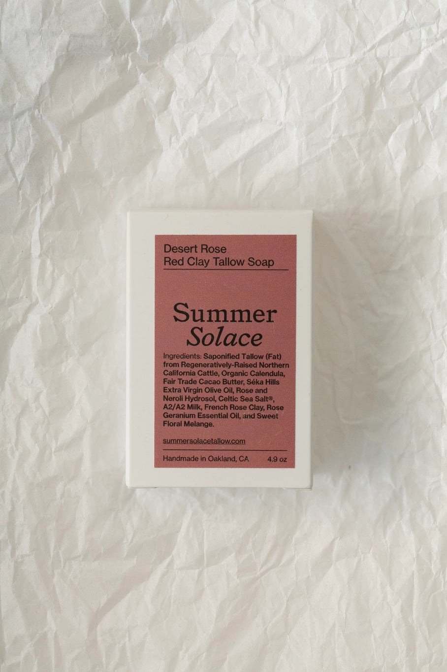 Desert Rose Red Clay Bar Soap