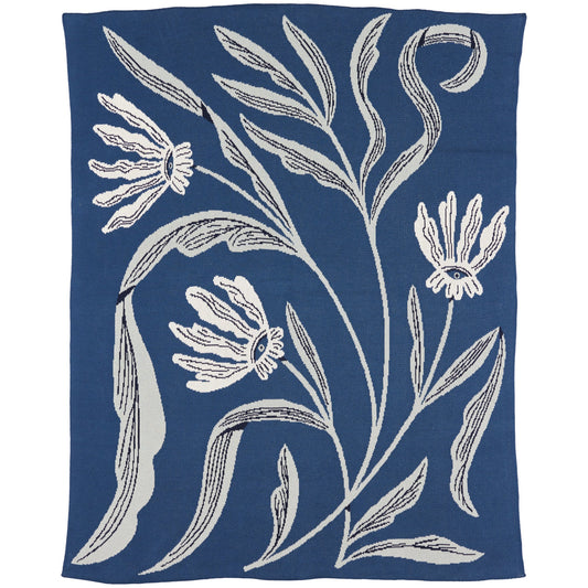 Flora Vision Throw Blanket