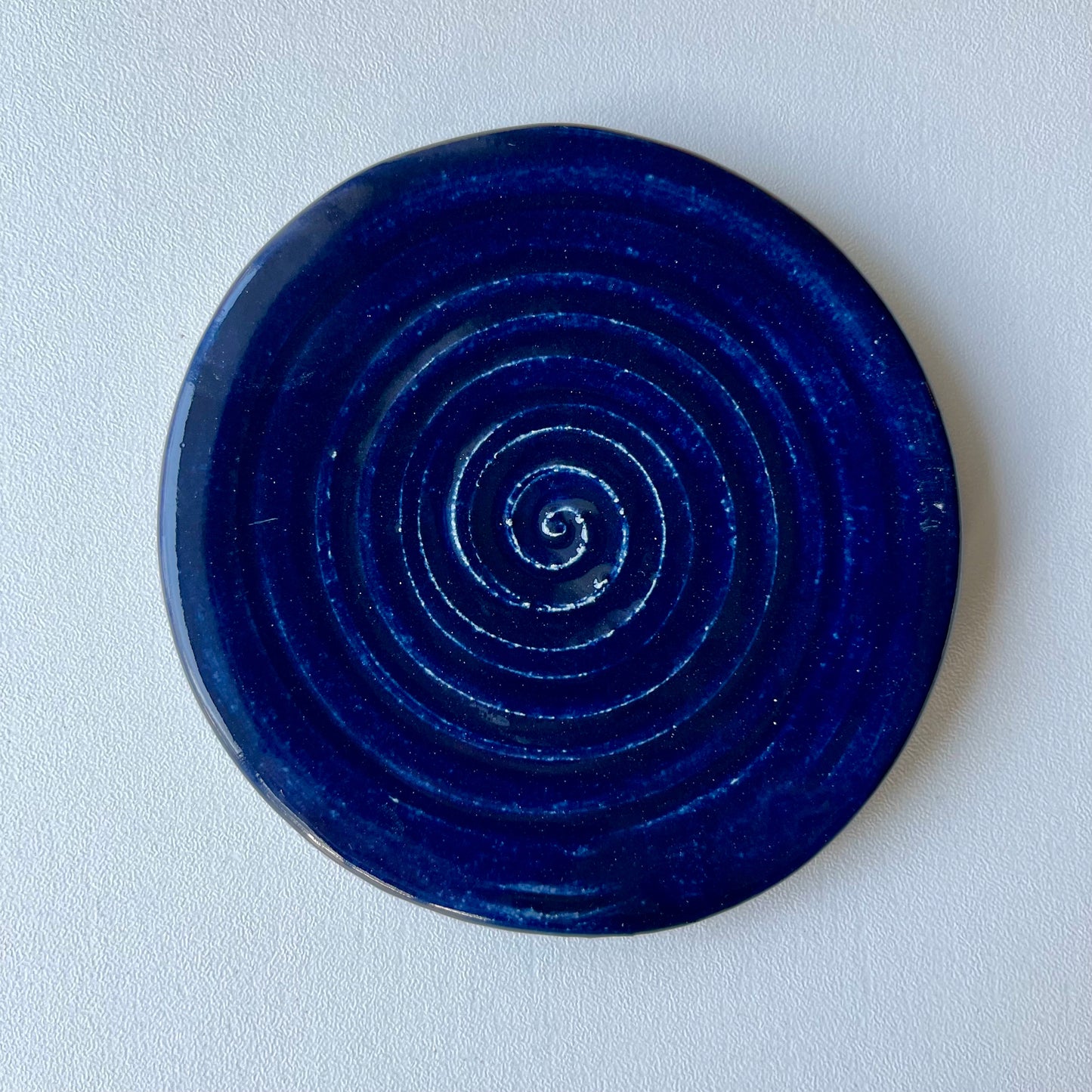 Blue Ceramic Kitchen Spoon Rest