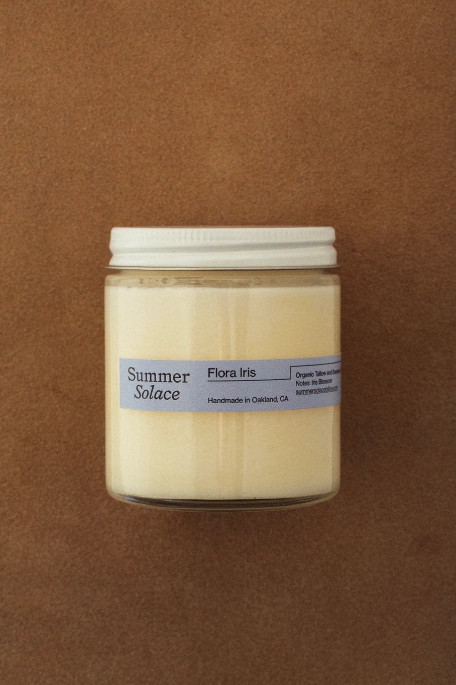 Flora Iris Tallow Candle