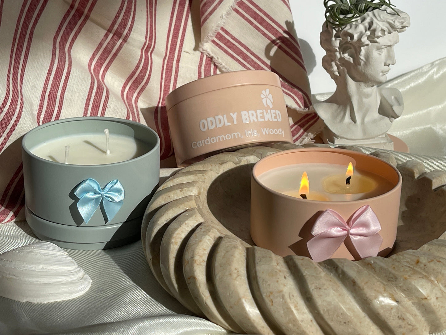 Mini Local Cardamom, Iris & Woody Soy Candles