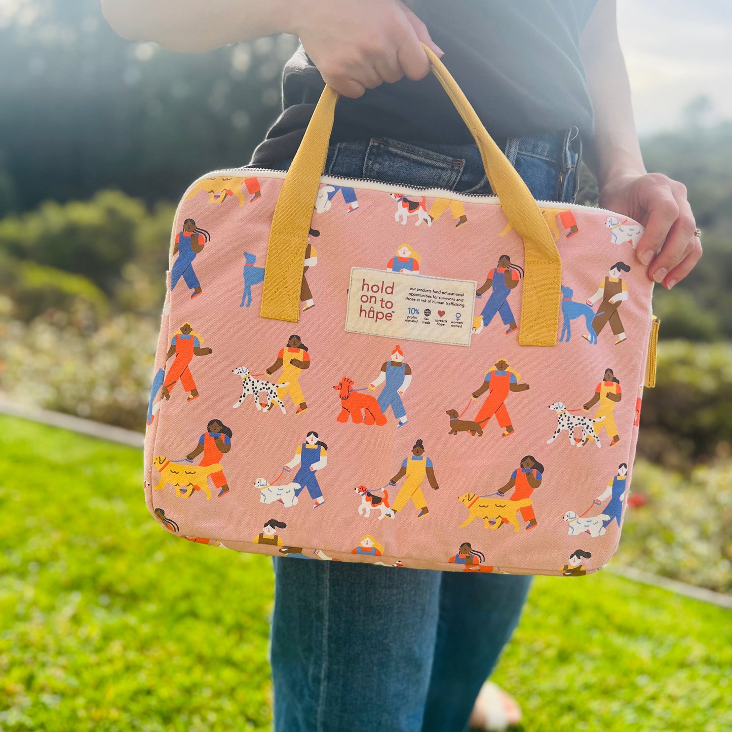 Girl's Best Friend Laptop Case