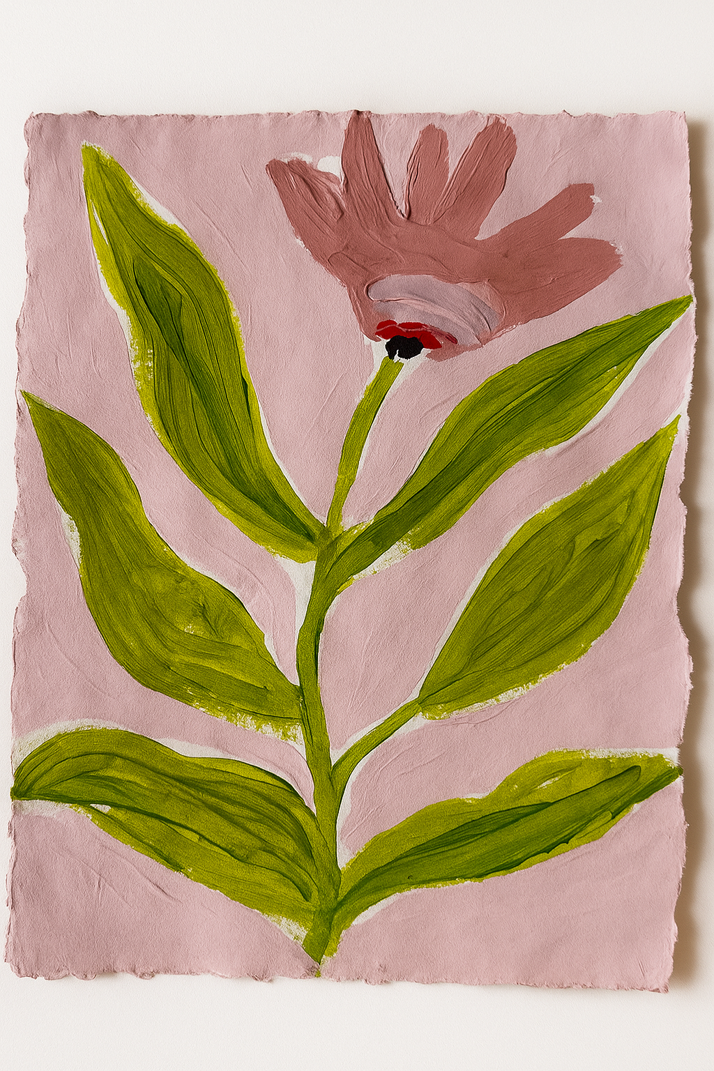 Pink Dream Acrylic Painting