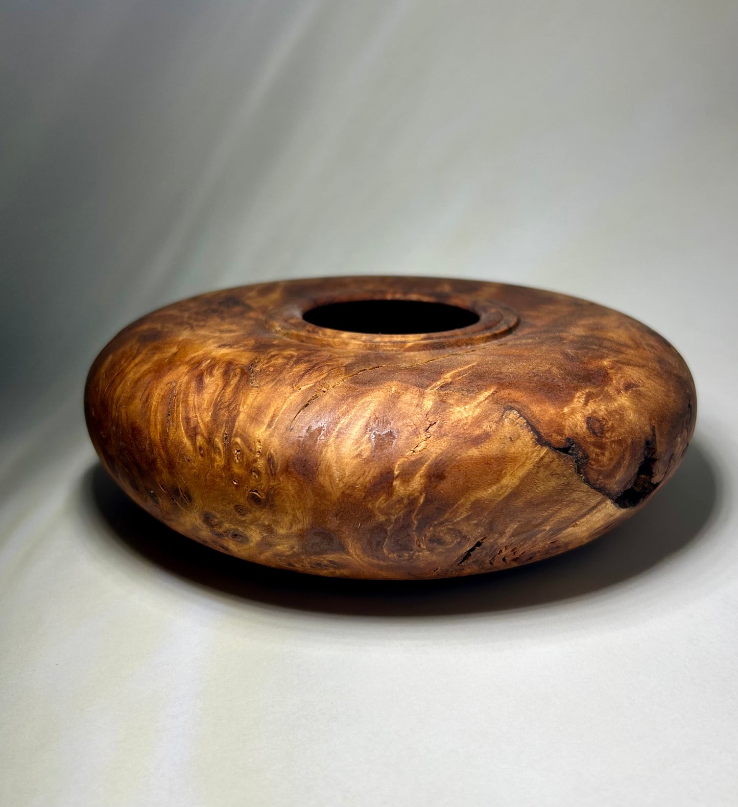 Cottonwood Burl Hollow Form