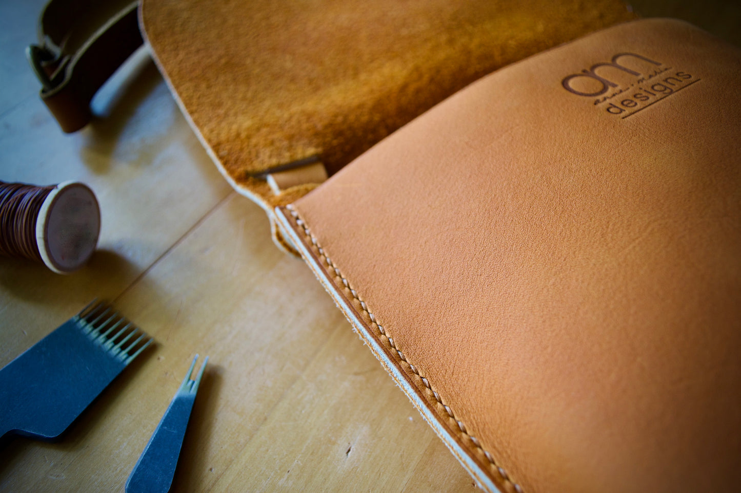 Classic Leather Crossbody Bag