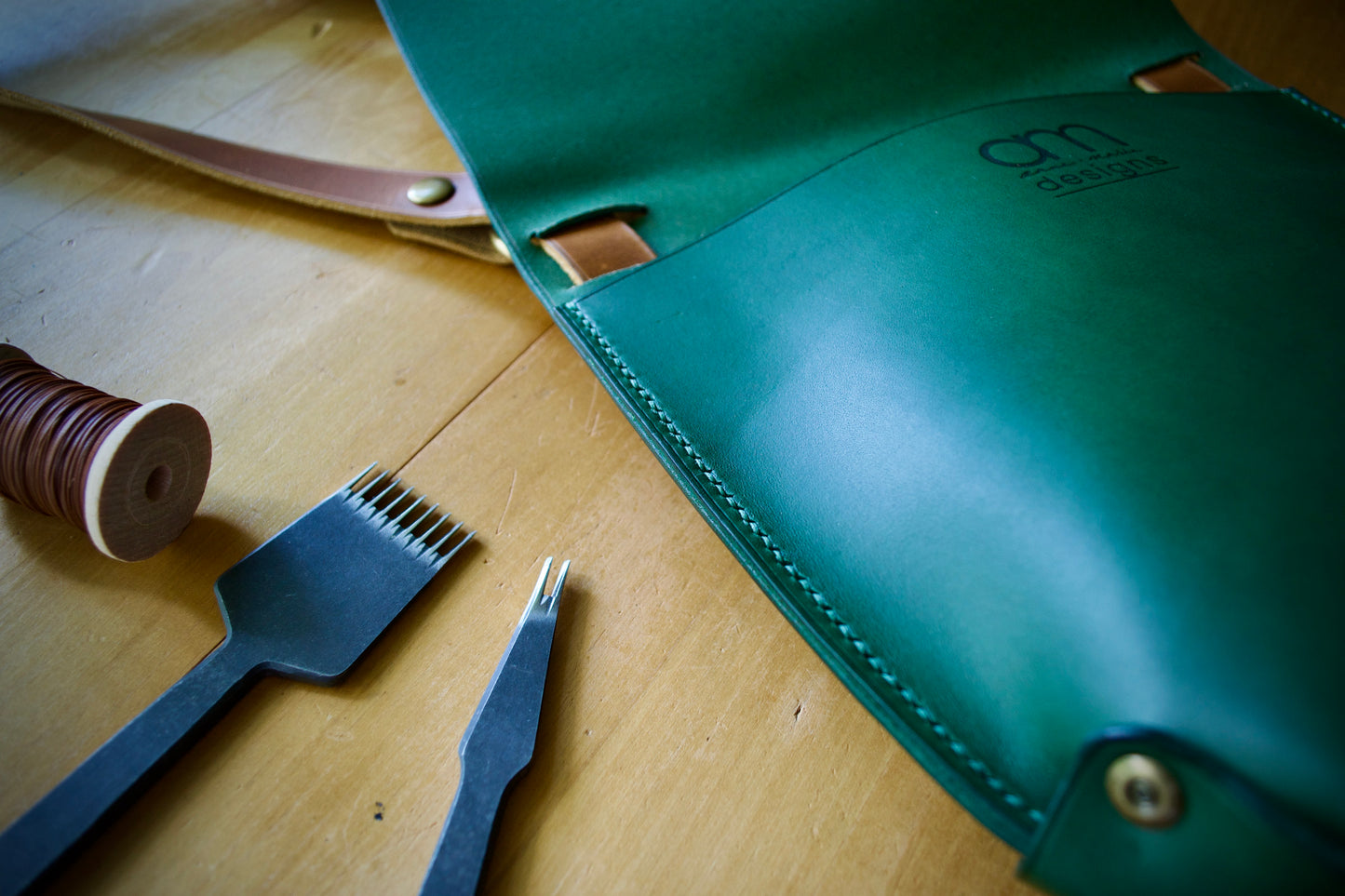 Classic Leather Crossbody Bag
