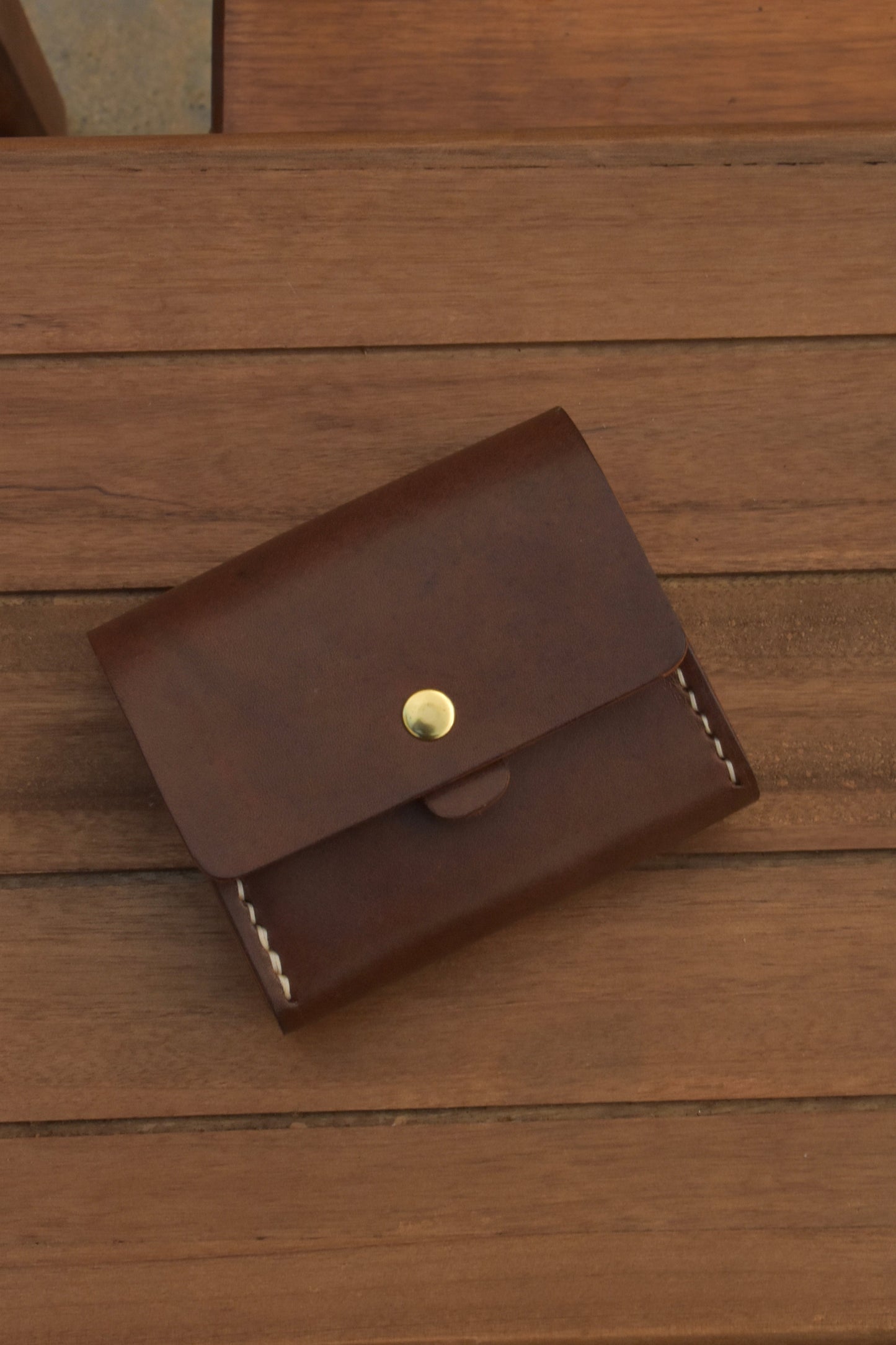 Double Gusset Snap Wallet
