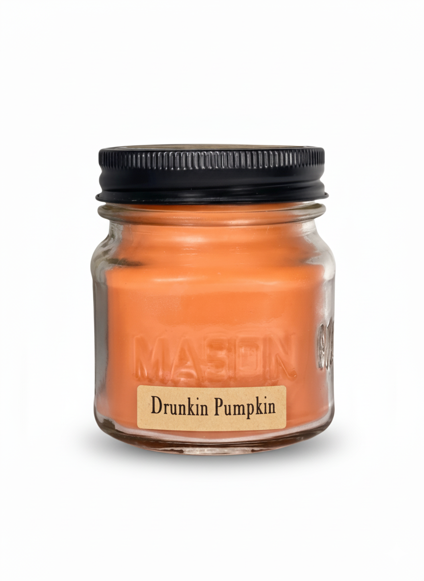 Drunkin Pumpkin Candle | Half Pint