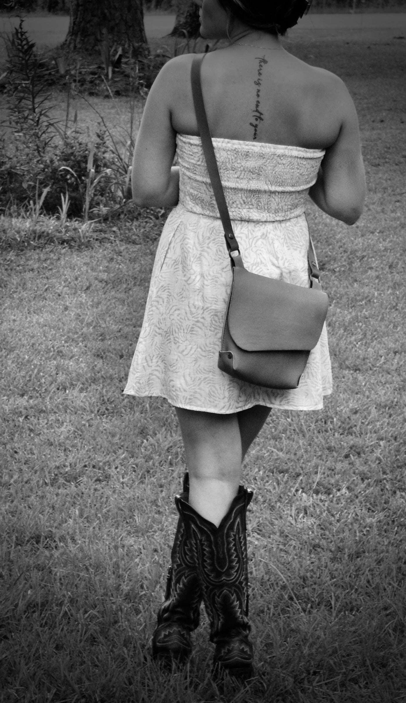 Classic Leather Crossbody Bag
