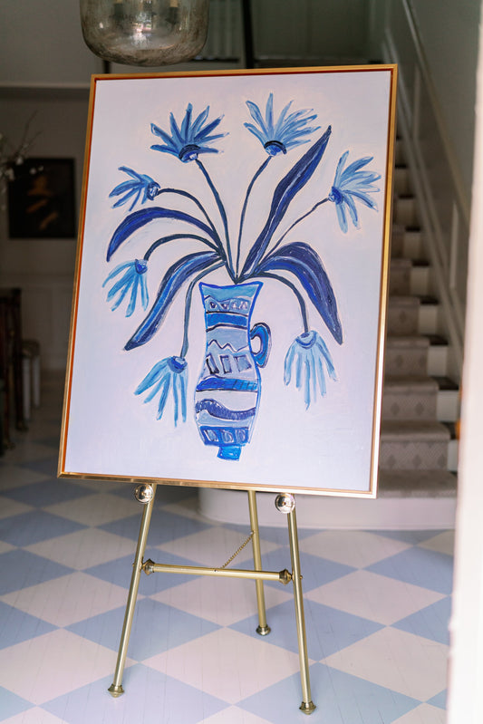 Été à la Campagne Mixed Media Painting