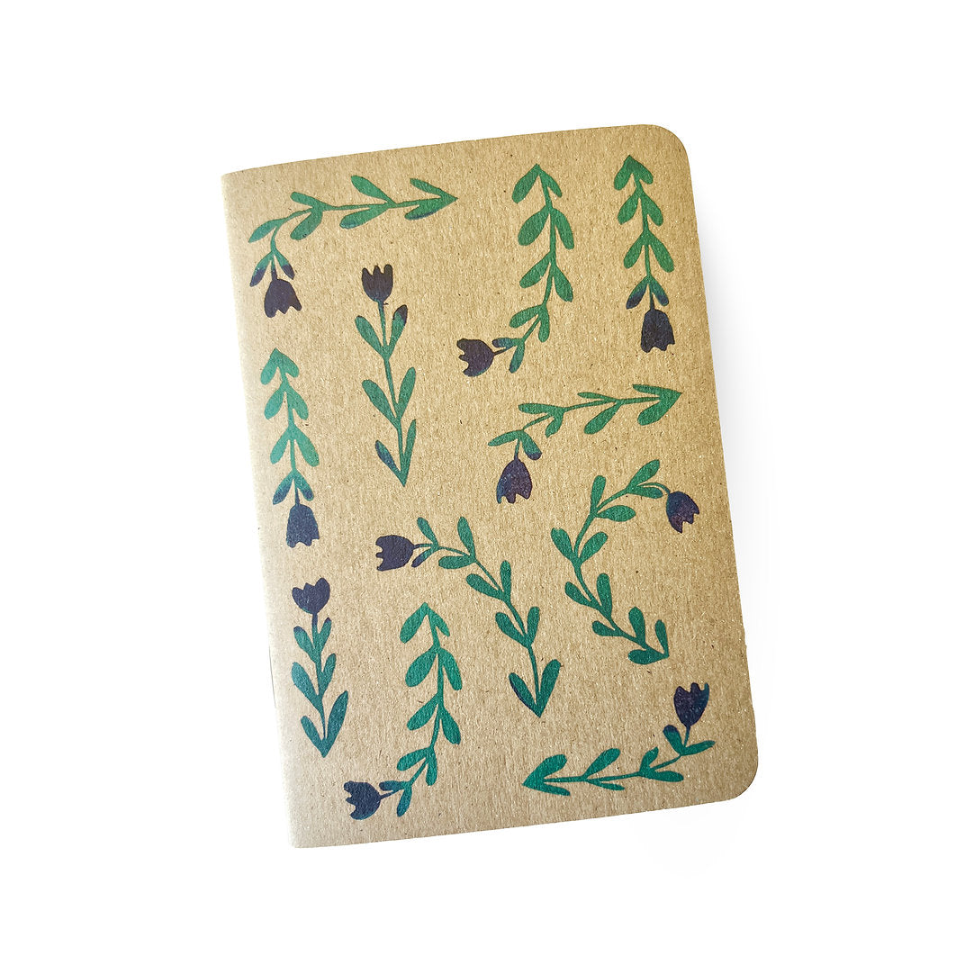Block Print Pocket Notebook | Two Pack