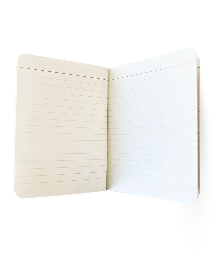 Block Print Pocket Notebook | Two Pack