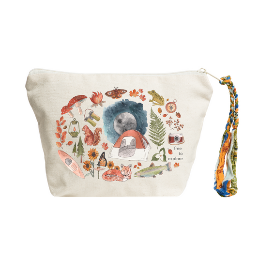 Free to Explore (Camping Edition) Pouch