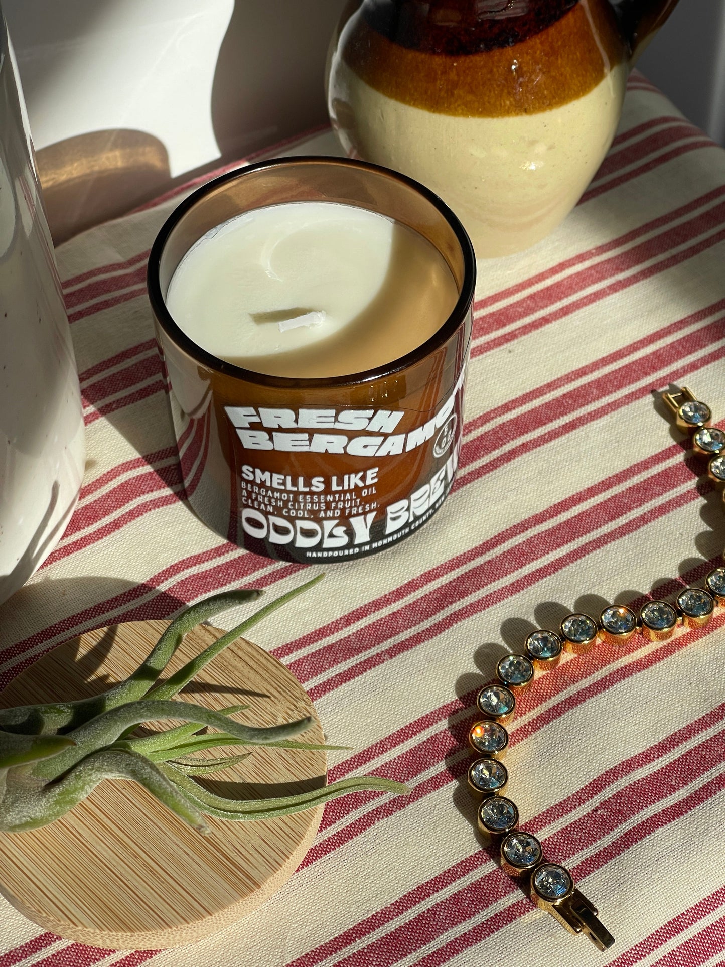 Mini Fresh Bergamot Soy Candle