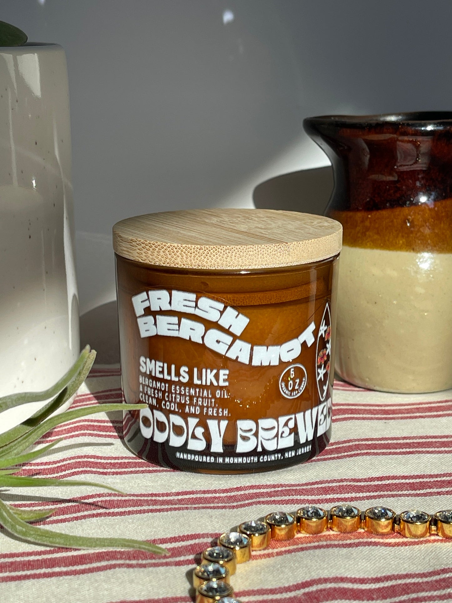 Mini Fresh Bergamot Soy Candle