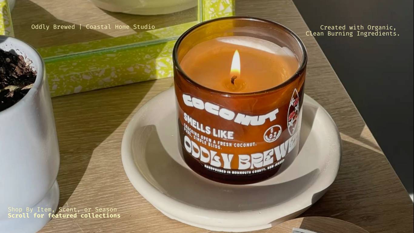 Mini Coconut Soy Candle