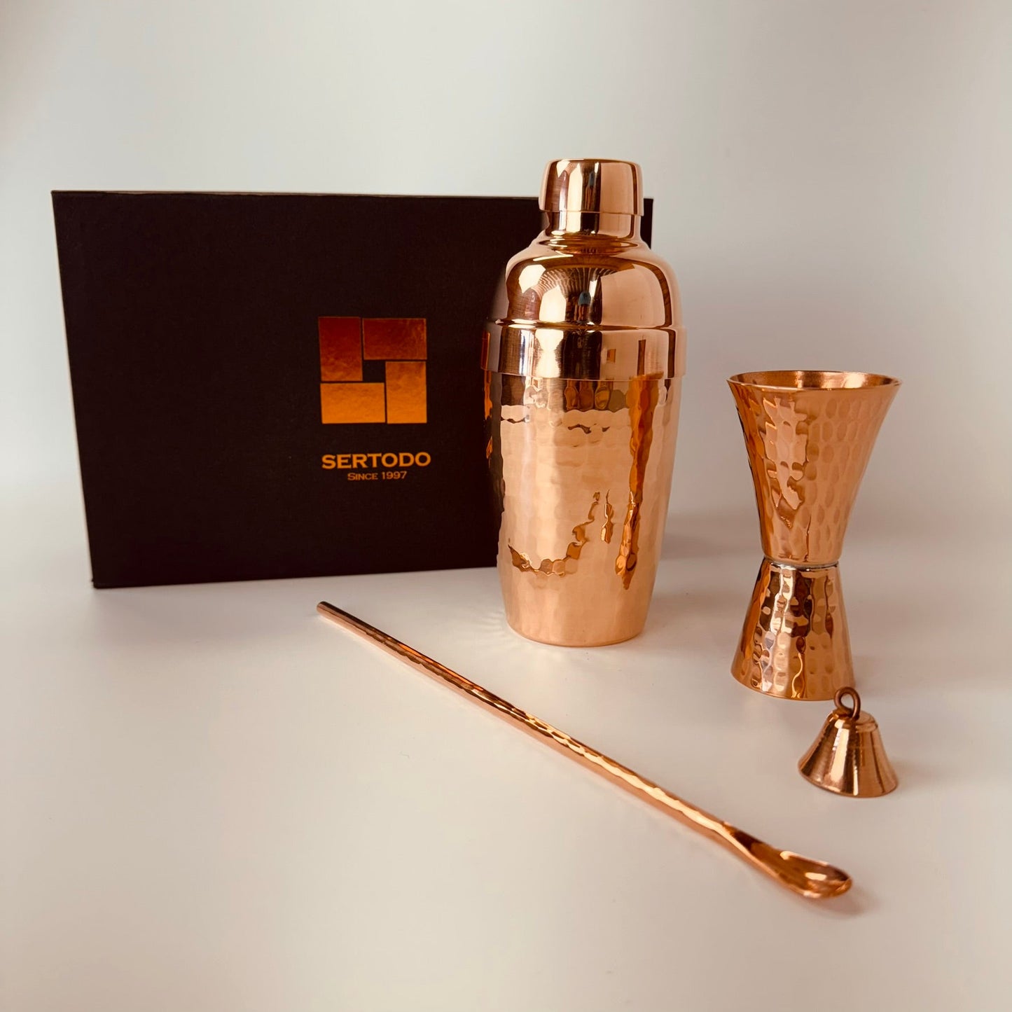 Petit Copper Cobbler Shaker Set