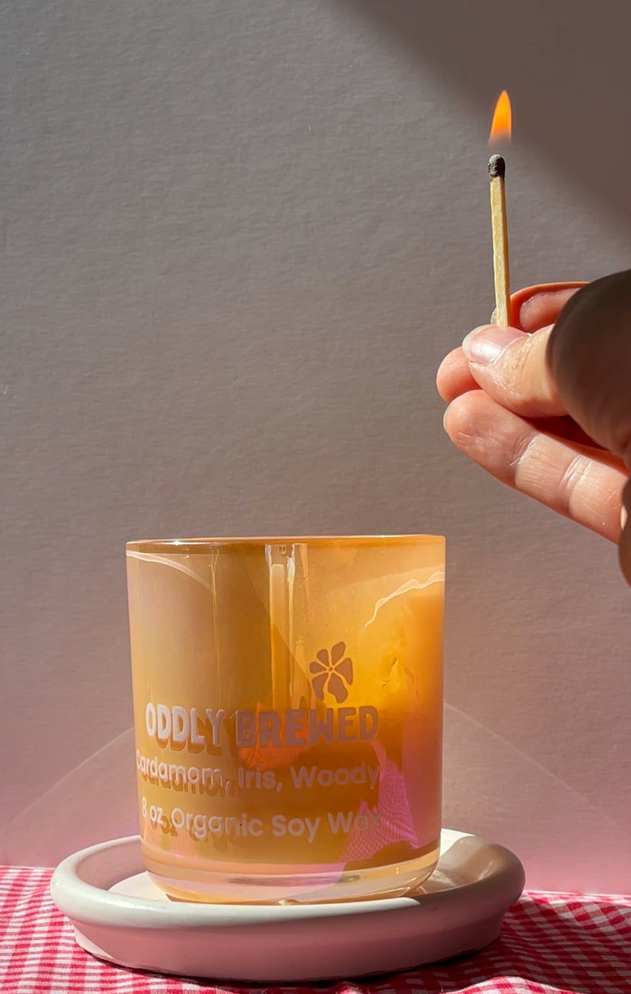 Locals Aura Cardamom, Iris, & Wood Soy Candle