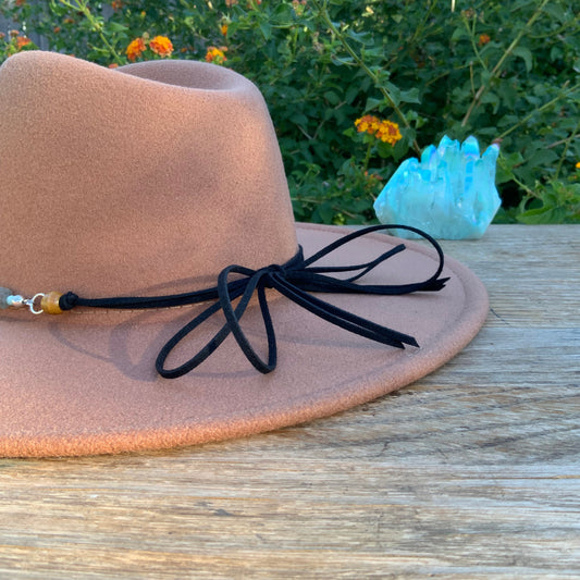 Crystal Labradorite & Amazonite Hatband