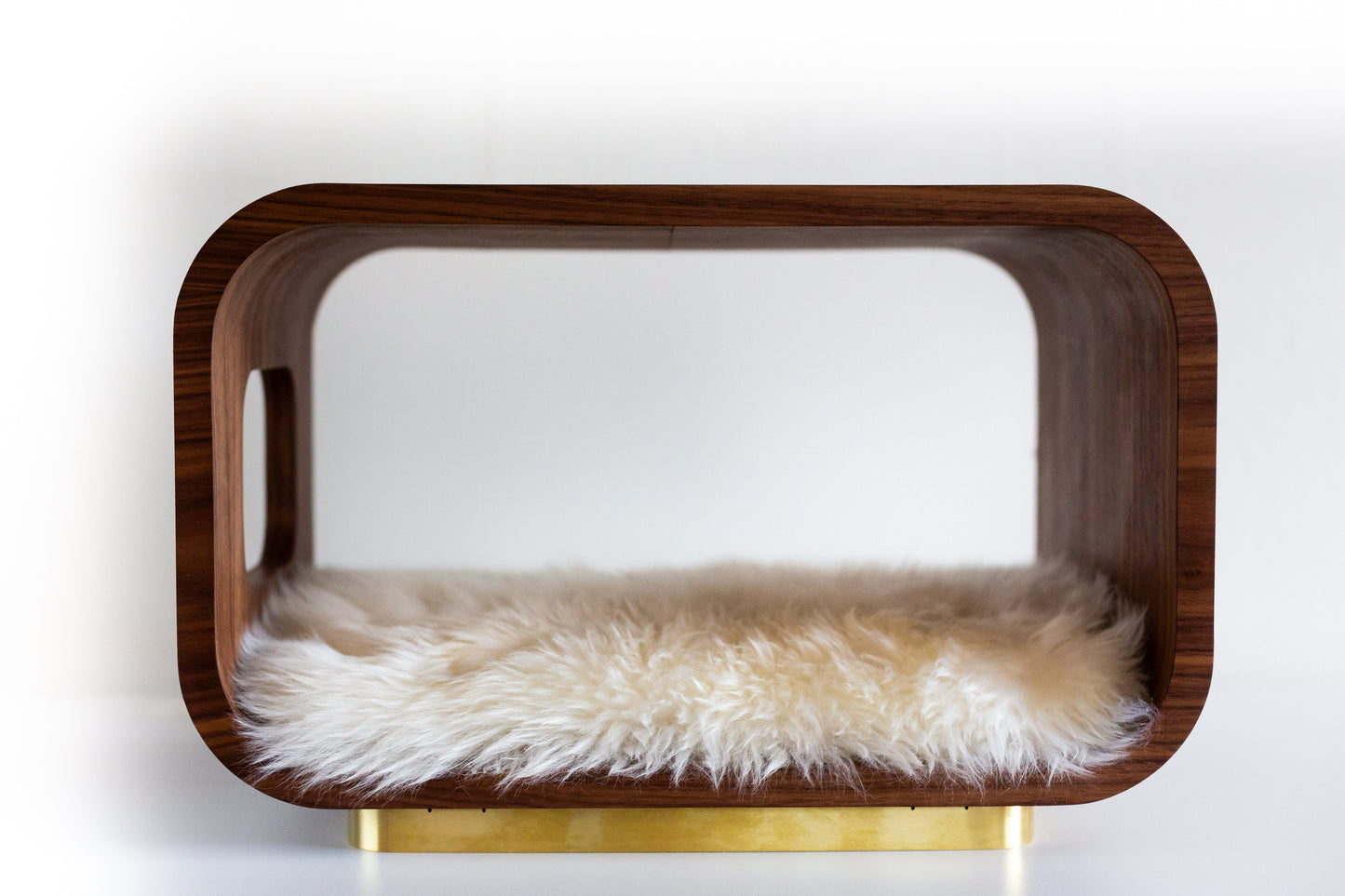 LUNA Bed in Walnut
