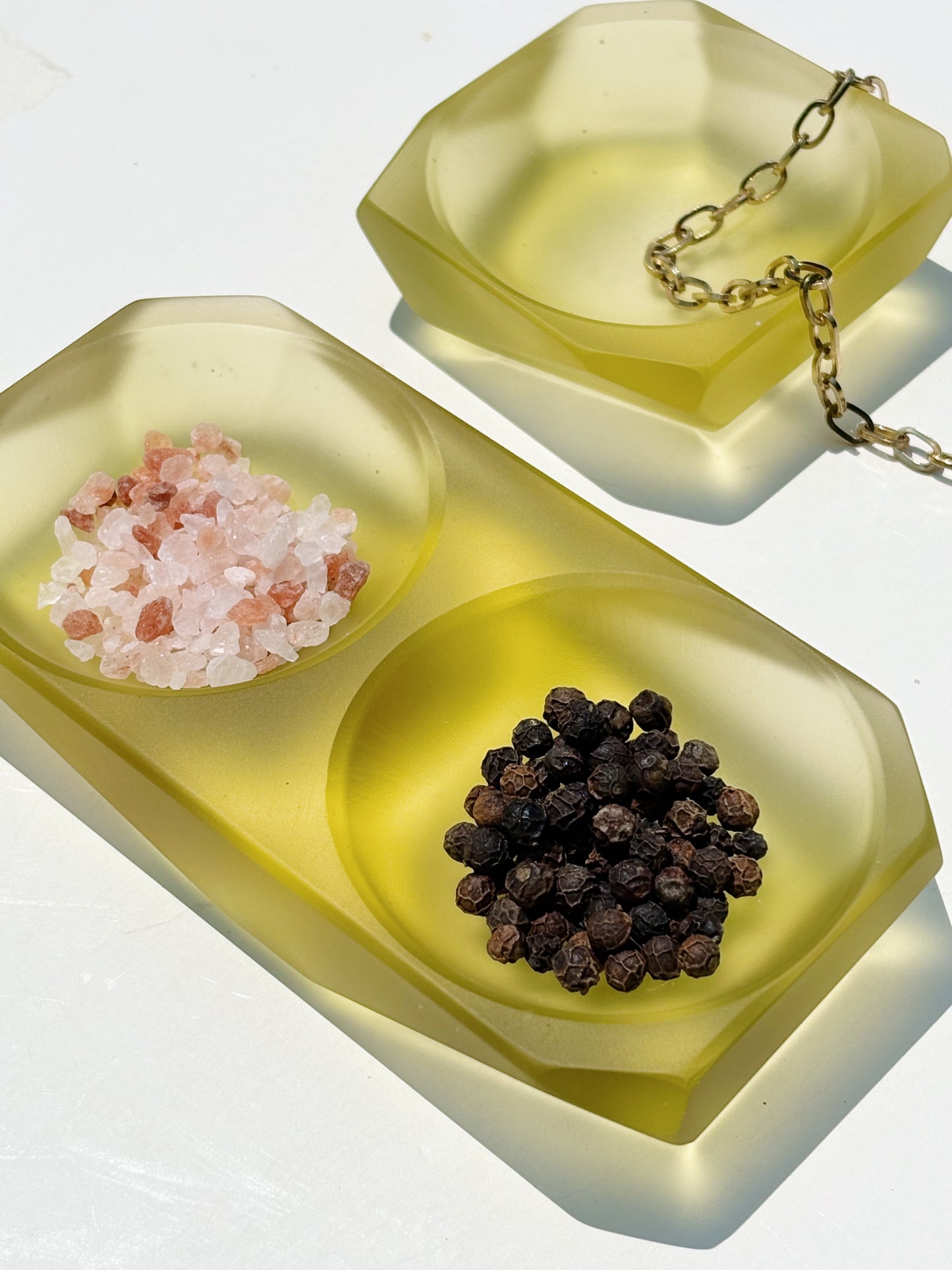 Glass Salt Cellar