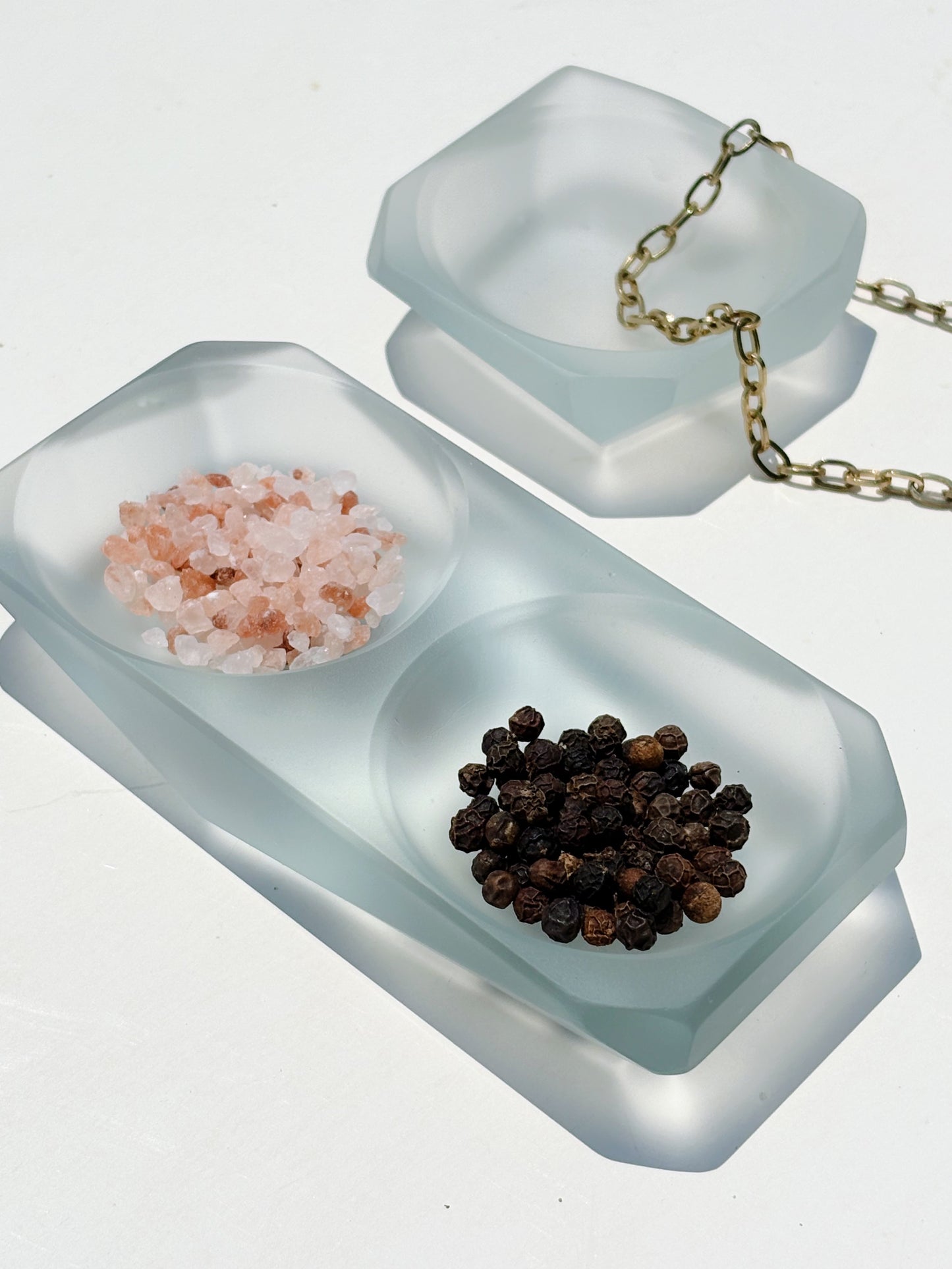 Glass Salt Cellar