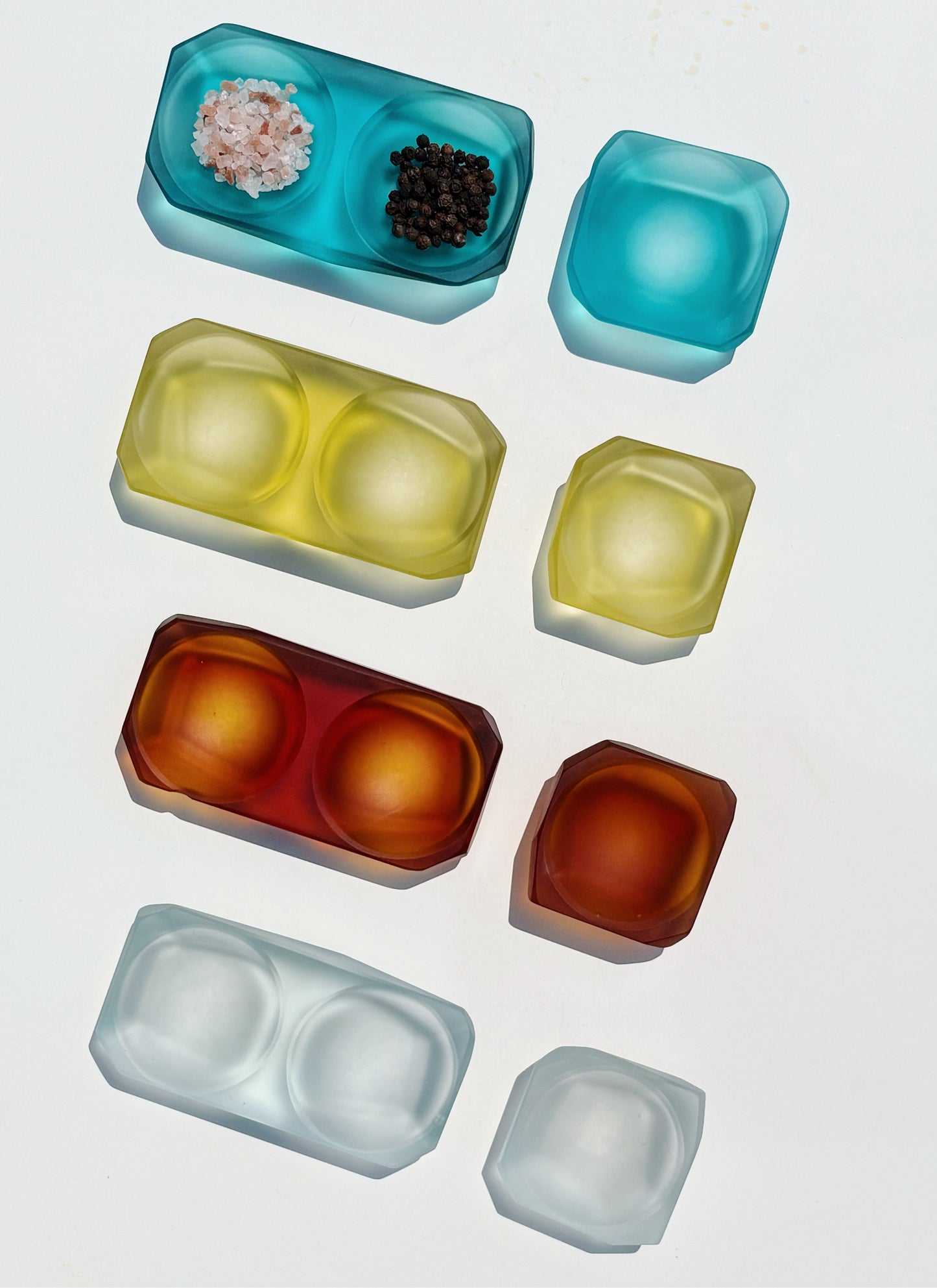 Glass Salt Cellar