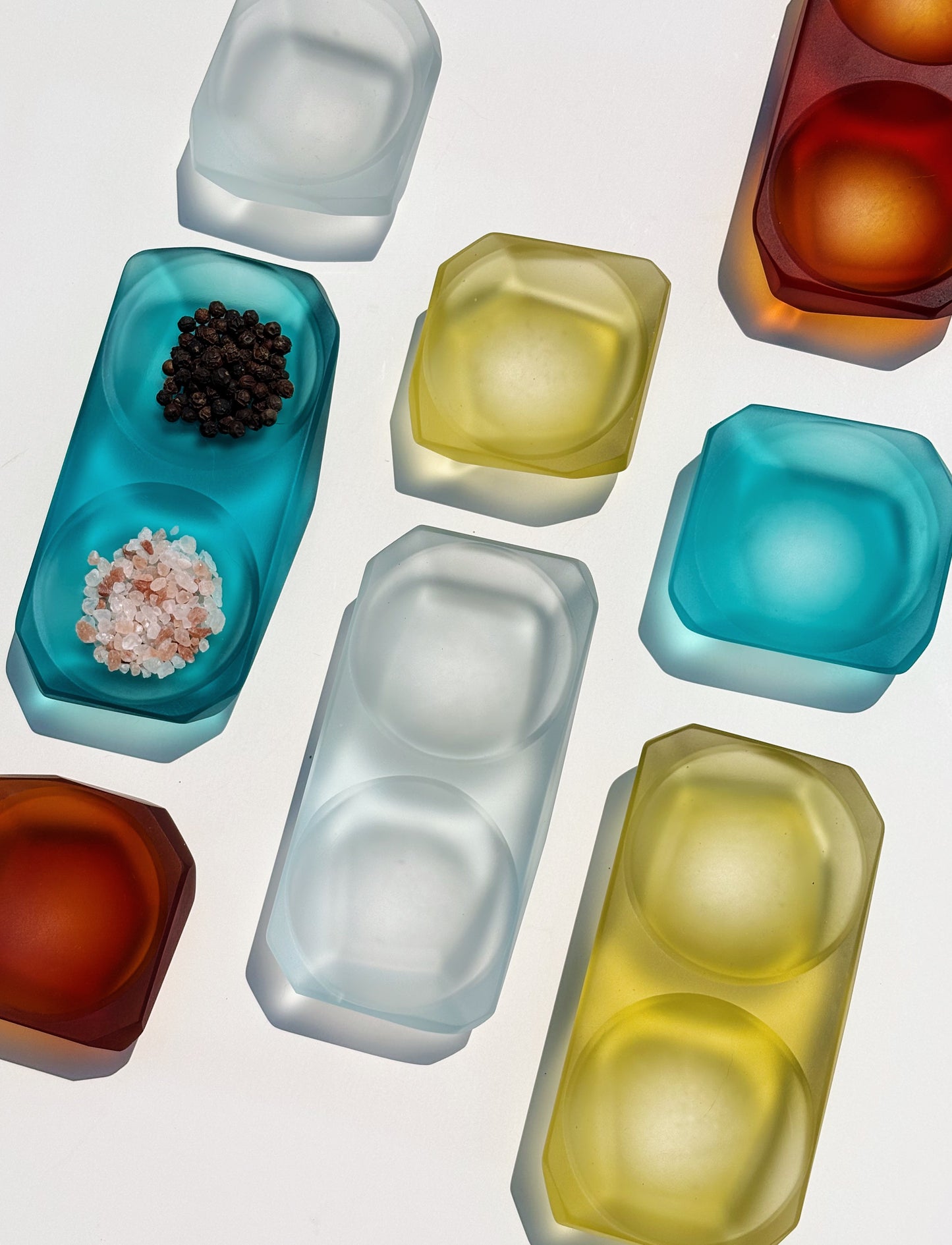 Glass Salt Cellar