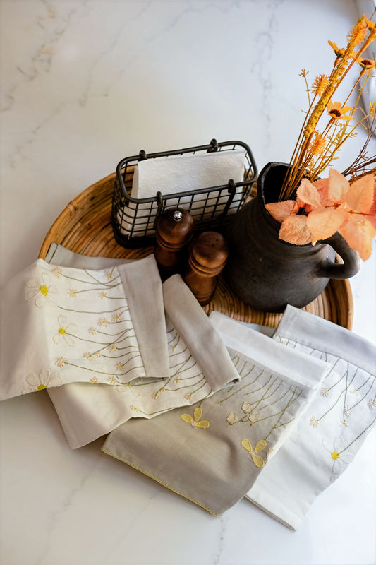 Daisy Daydream Tea Towels | Set of Two