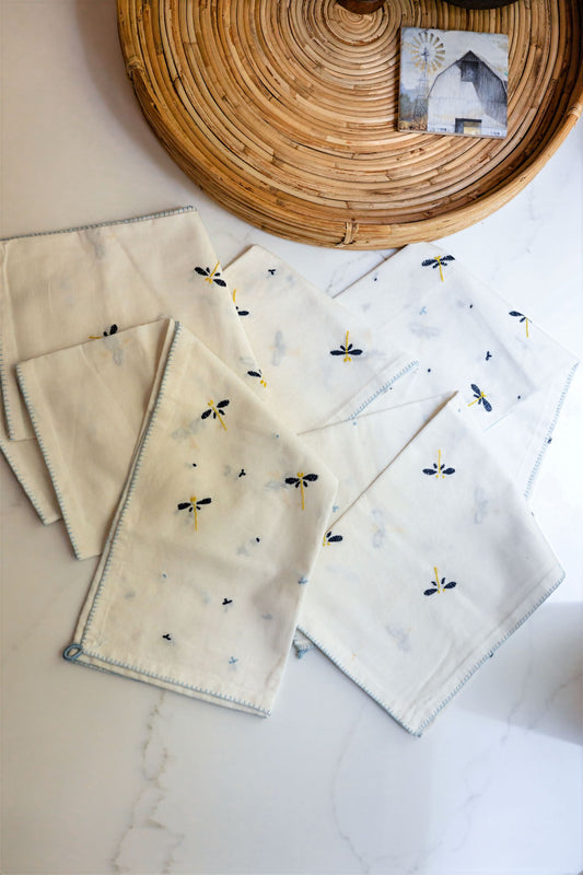 Dragonfly Drift Tea Towels | Set of Two