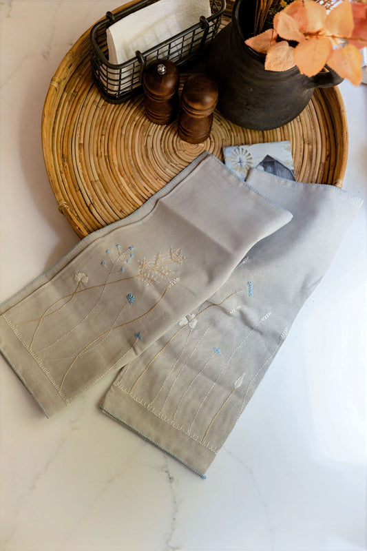 Wildflower Whisper Tea Towels | Set of Two