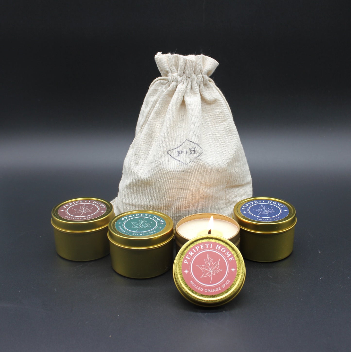 Fall Travel Candle Tin Flight