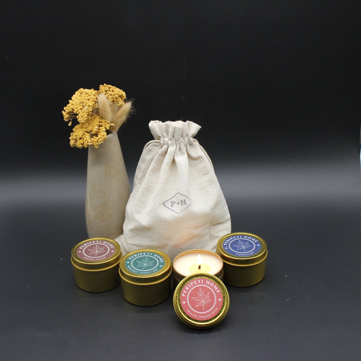 Fall Travel Candle Tin Flight