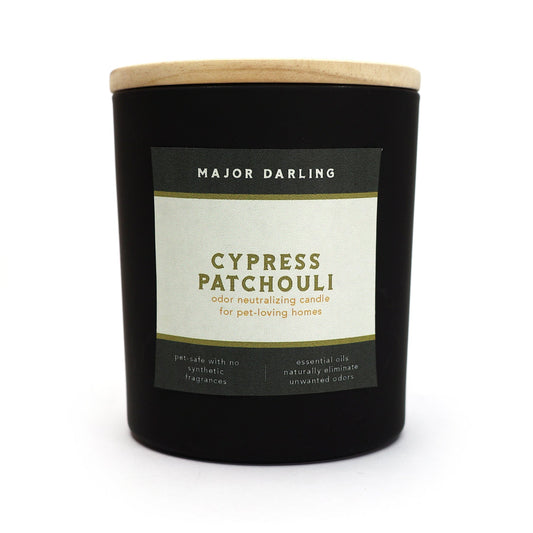 Cypress Patchouli Odor Neutralizing Candle