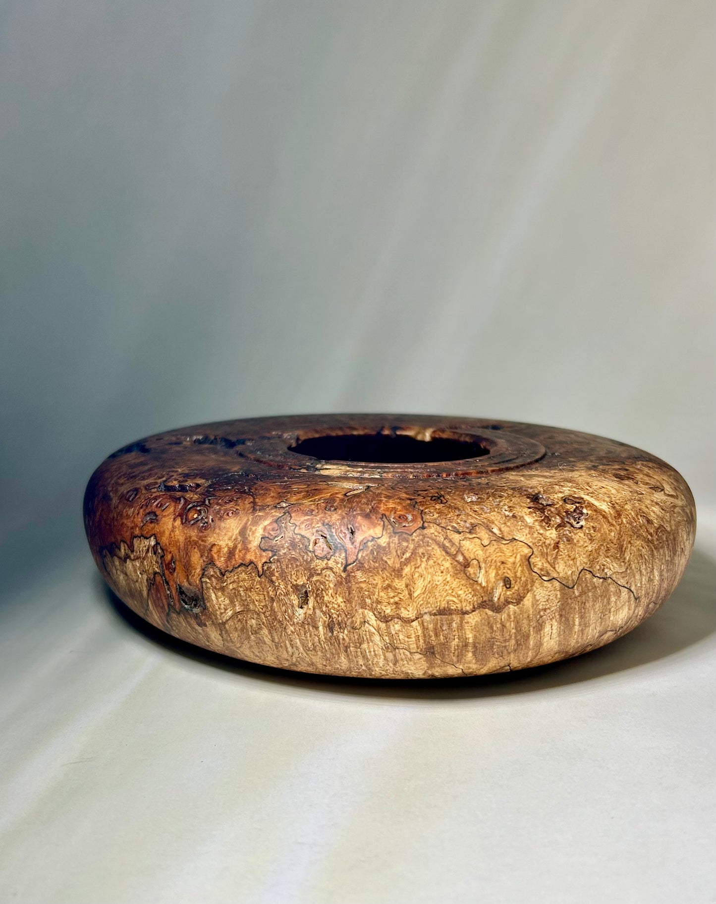 Maple Burl Hollow Form