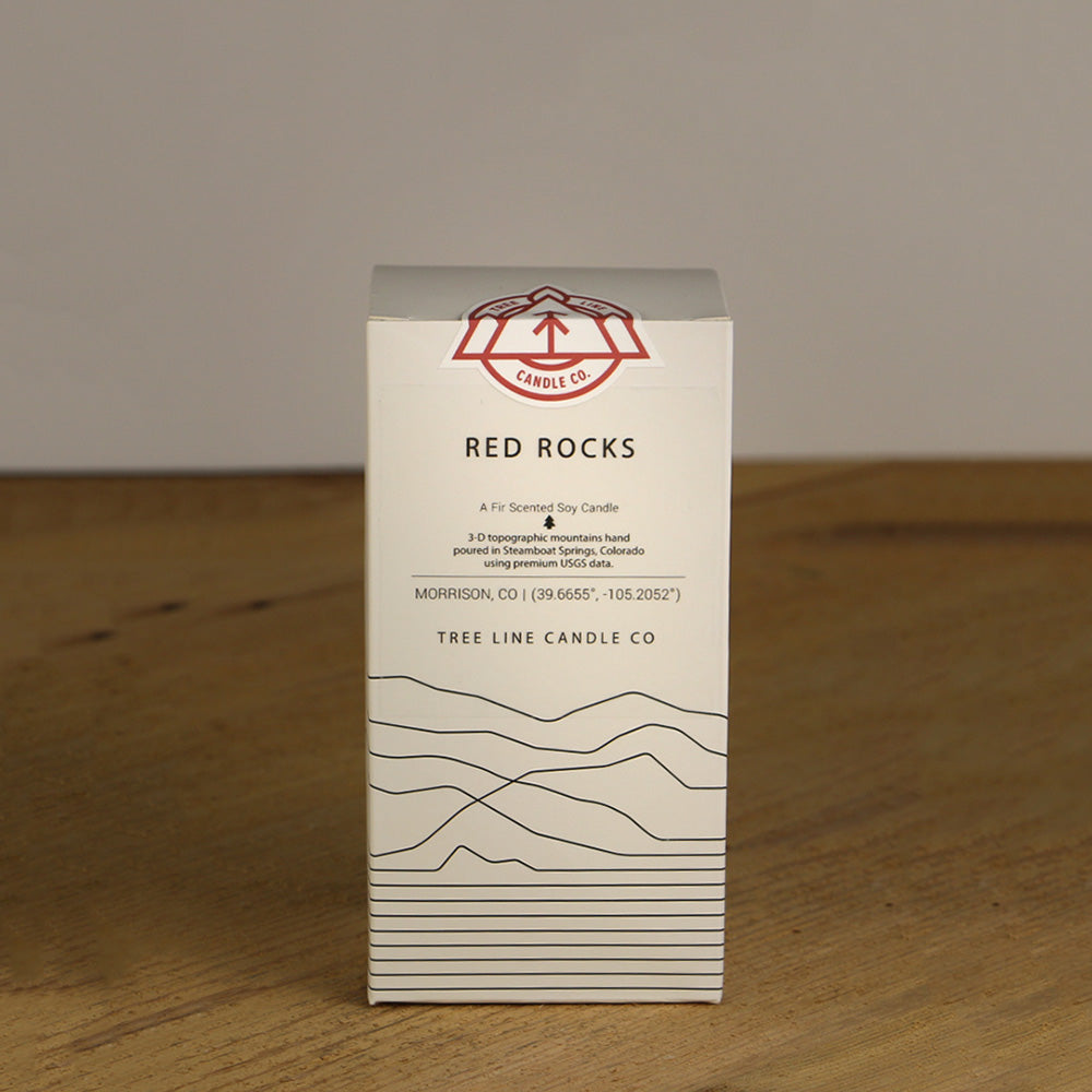 Red Rocks Candle