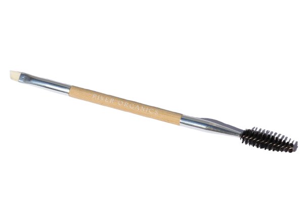 Eco Friendly Double Sided Bare Wood Brow & Mascara Brush