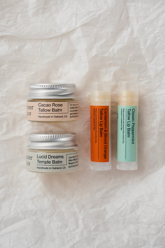 Tallow Lip Care Collection