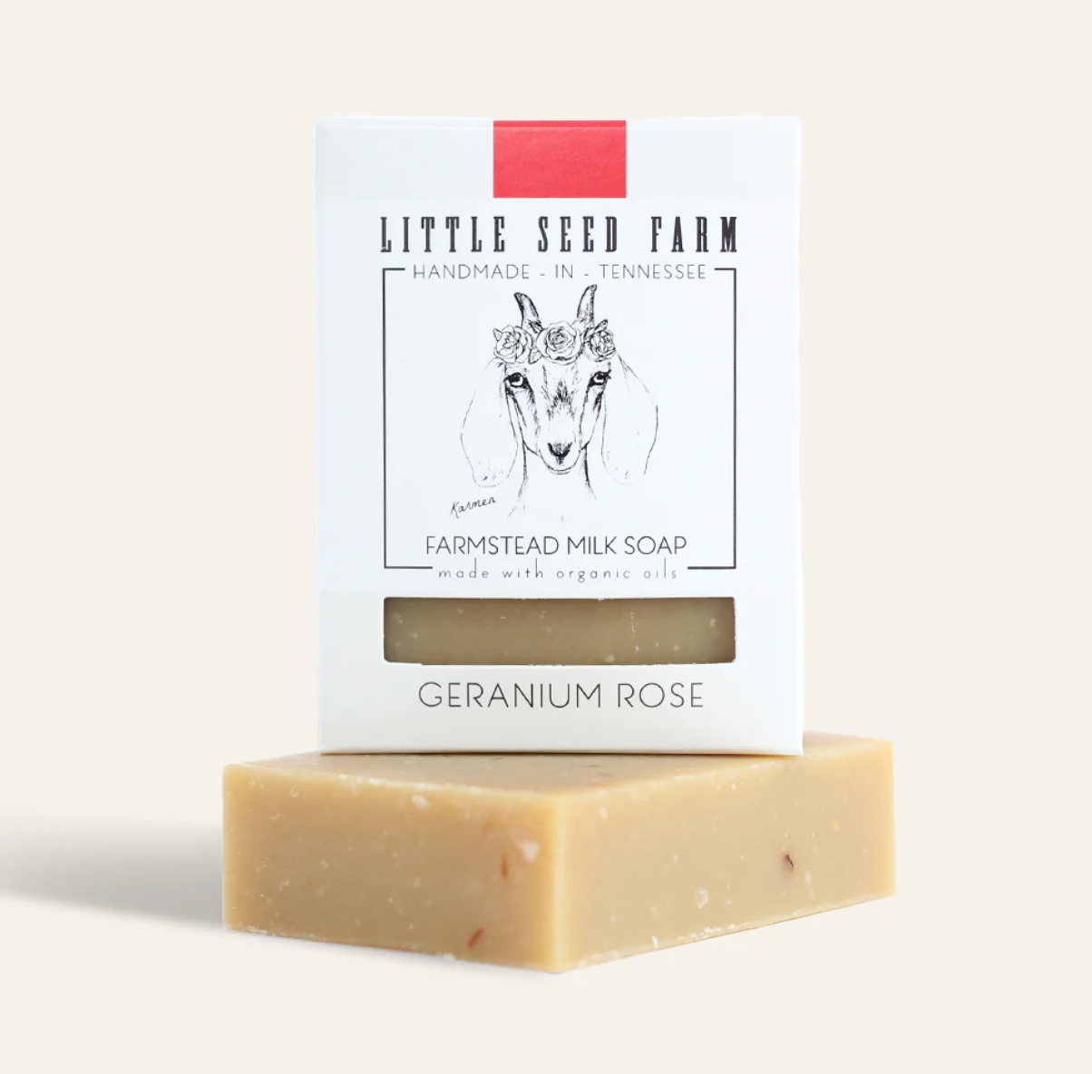 Geranium Rose Bar Soap