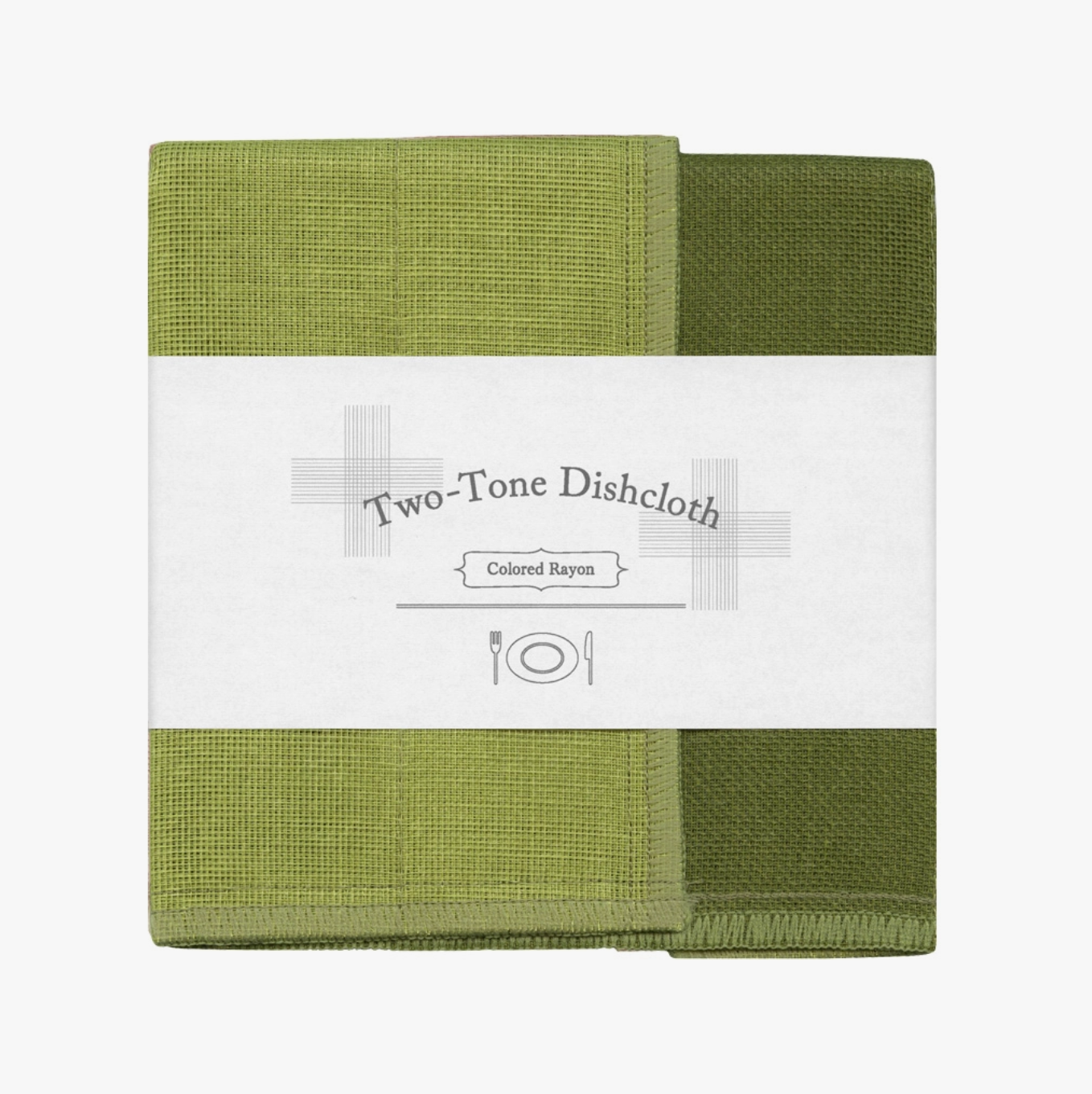 Two-Tone Dish Cloths - New Colors!