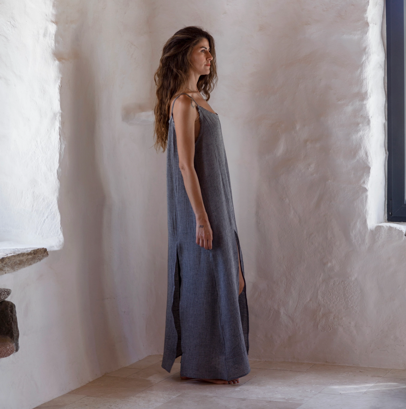 Organic Sile Maxi Dress