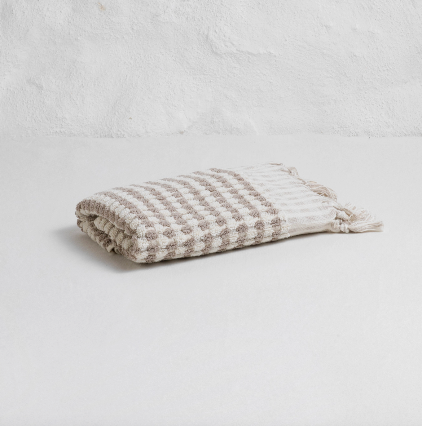 Dotted Terry Hand Towel - Set of Two