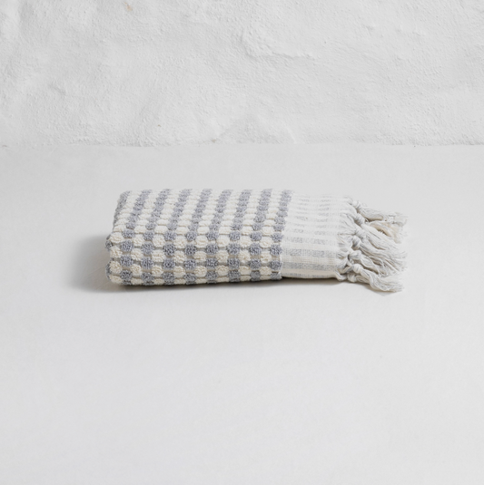 Dotted Terry Hand Towel - Set of Two