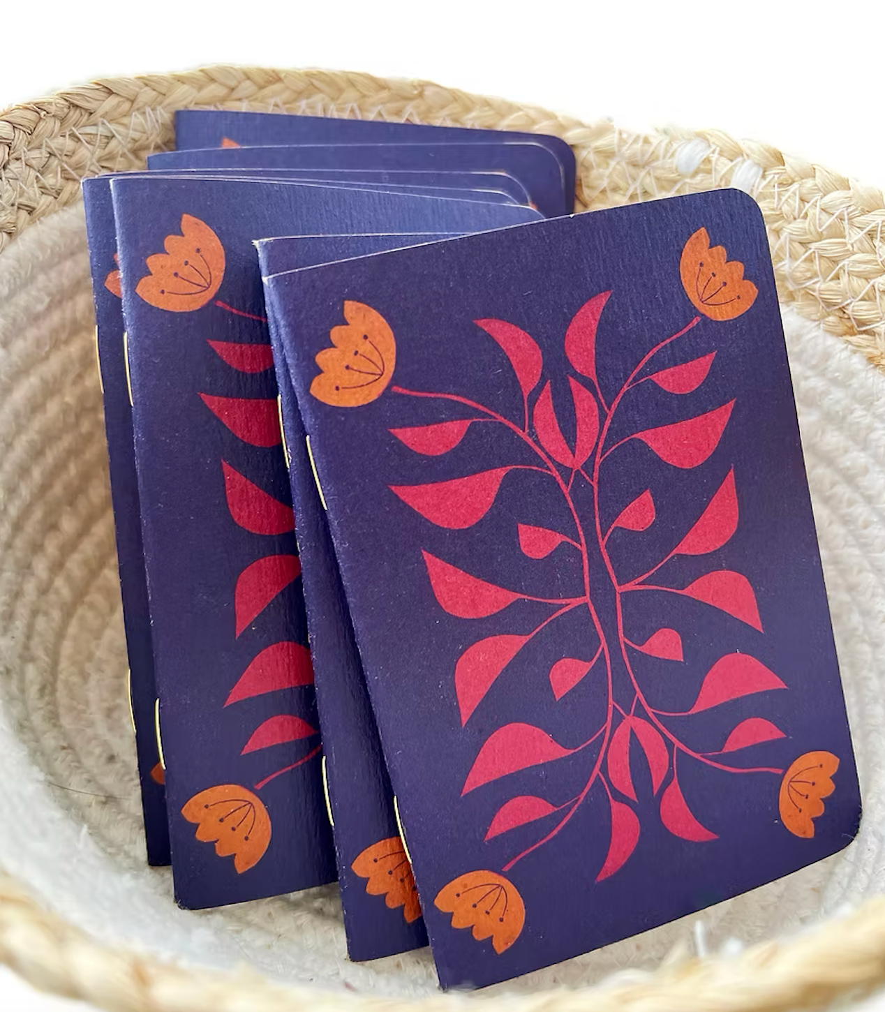 Block Print Pocket Notebook
