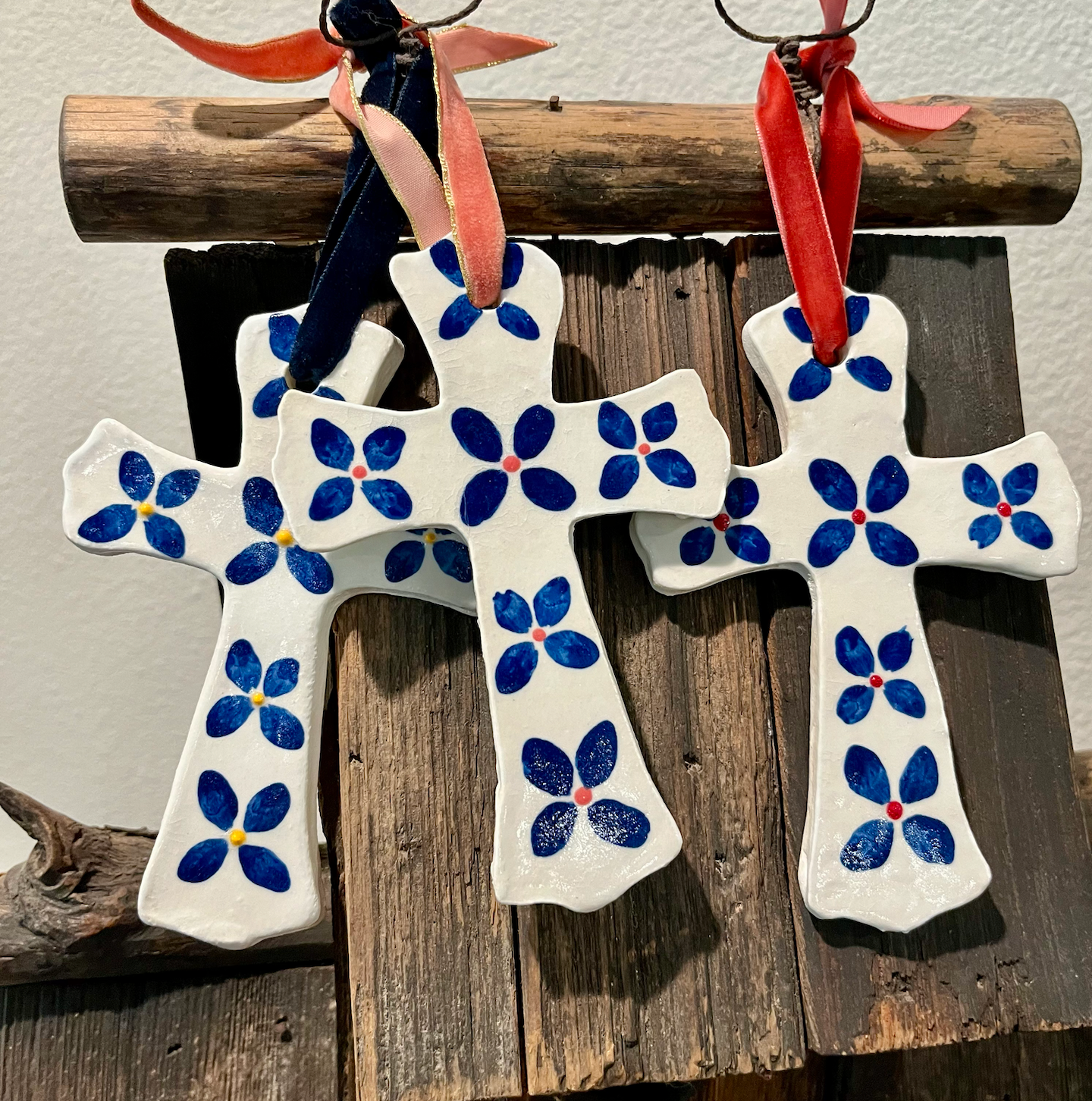 Mediterranean Cross Ornaments