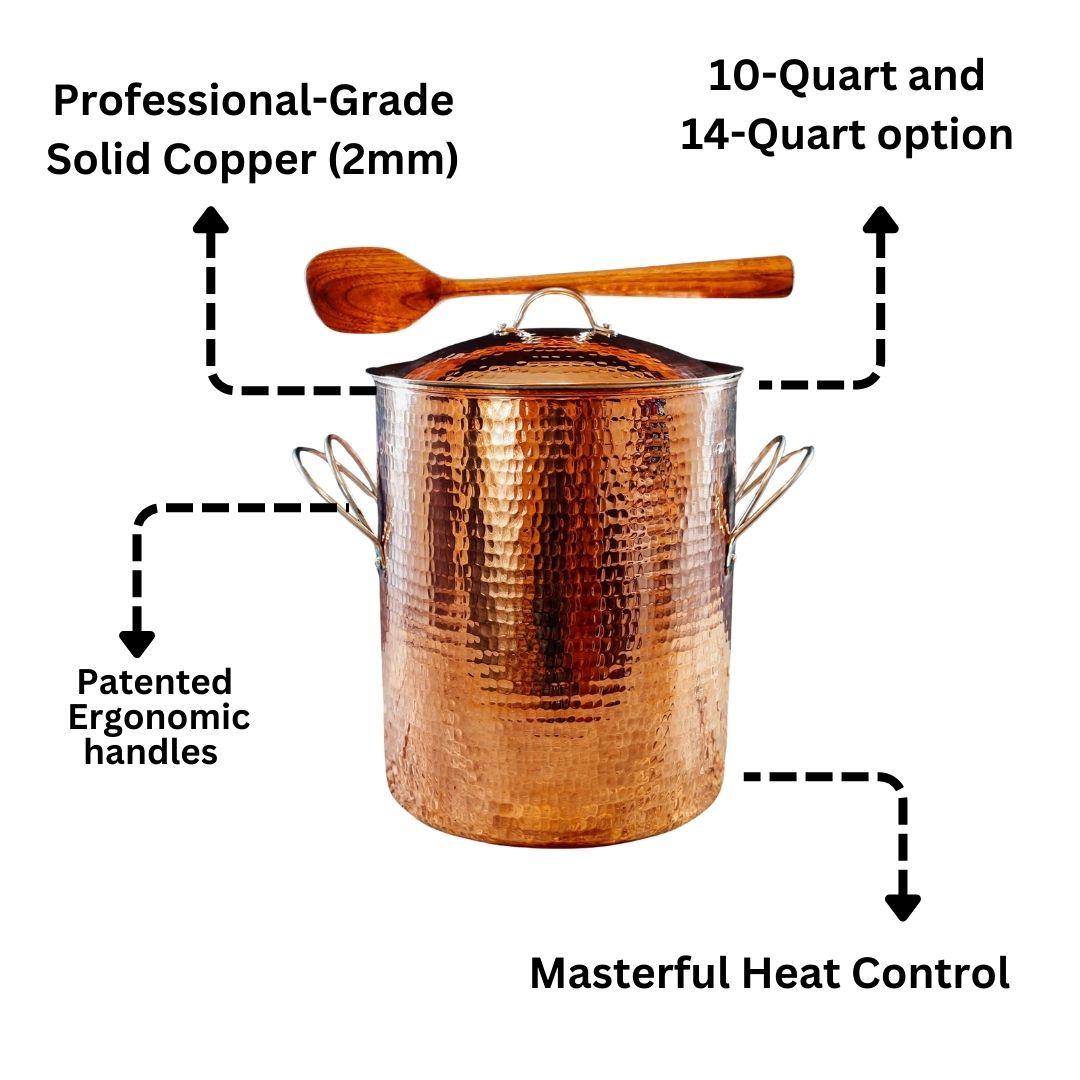 Copper Stock Pots